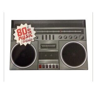 80’s Music Trivia Card Game By Gift Republic